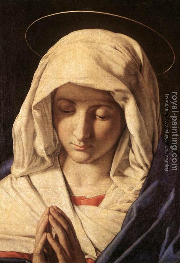 Giovanni Battista Salvi Da Sassoferrato : Madonna In Prayer